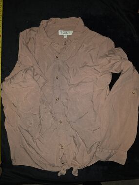 Thread & Supply Dusty Rose Button-Up Shirt
